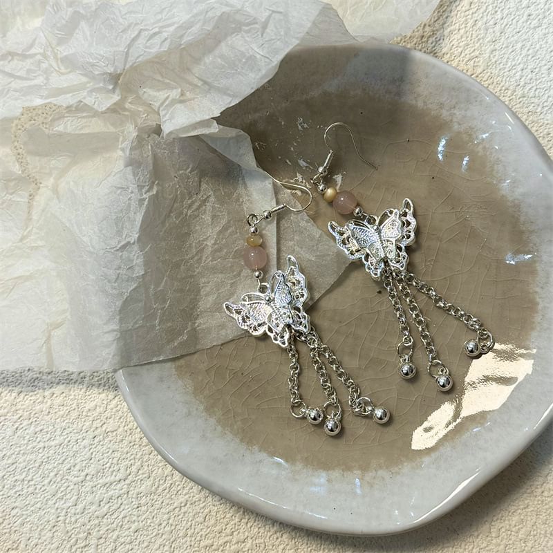 Butterfly Drop Earring