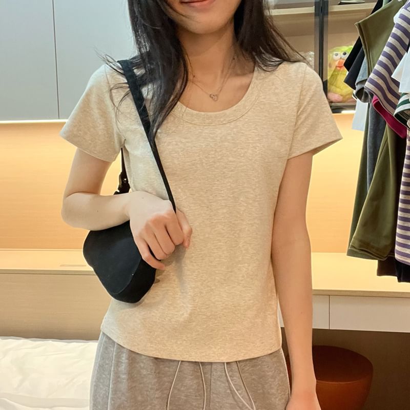 Plain Tee Short-Sleeve