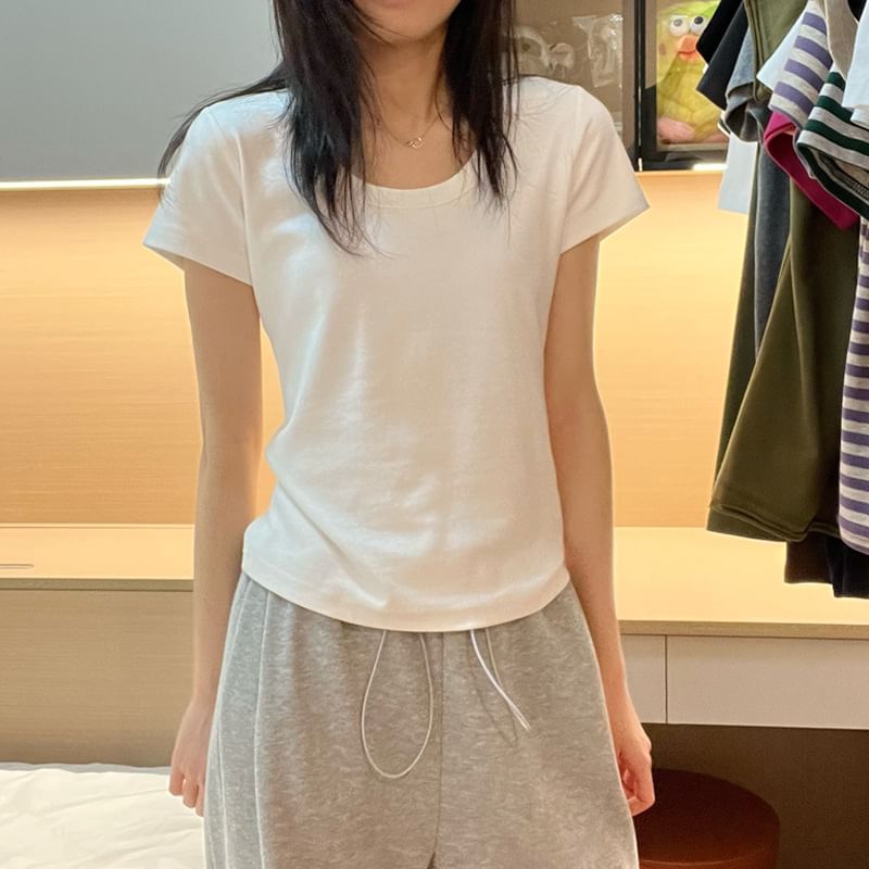 Plain Tee Short-Sleeve