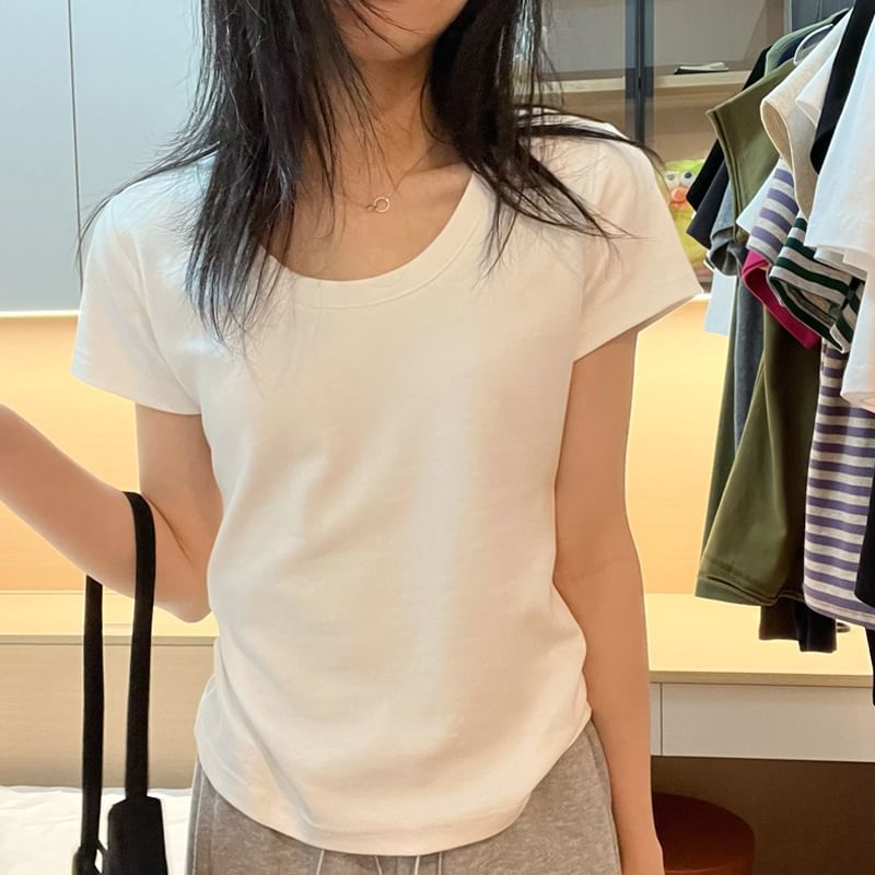 Plain Tee Short-Sleeve