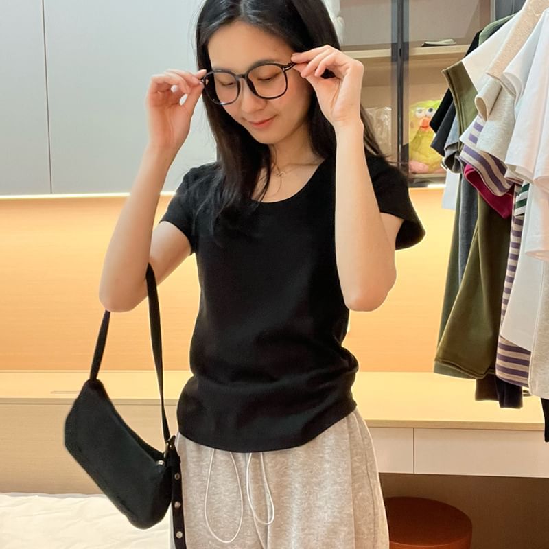 Plain Tee Short-Sleeve