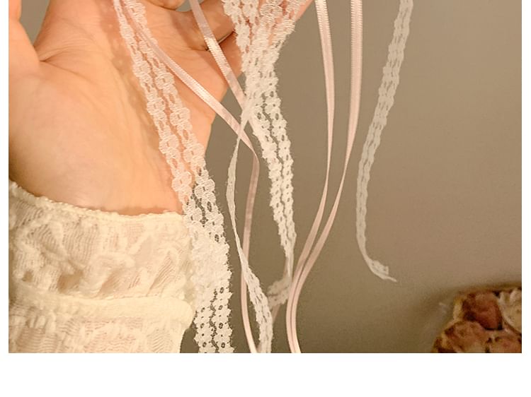 of Lace Clamp Hair Set 2: Ribbon