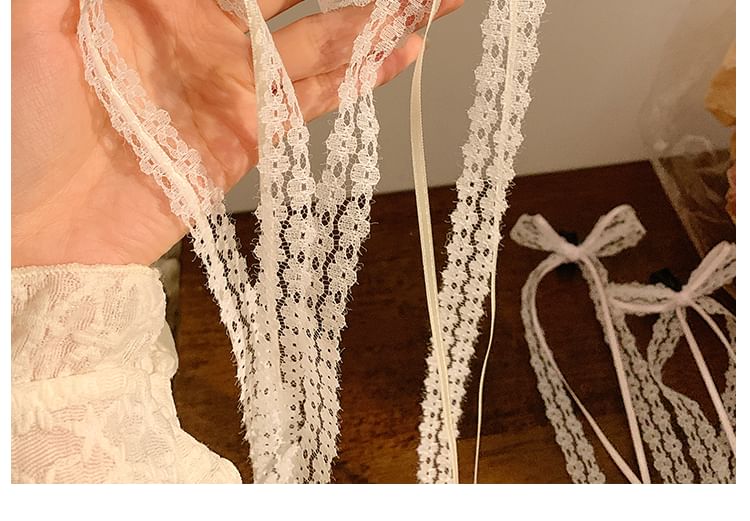 of Lace Clamp Hair Set 2: Ribbon