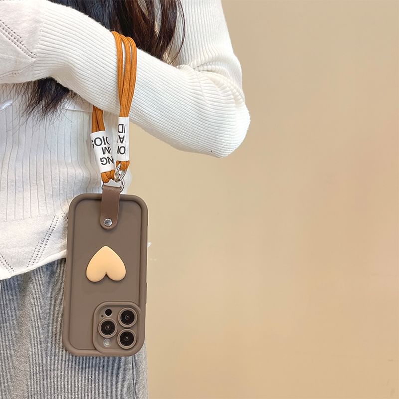 Case Lettering Strap Phone