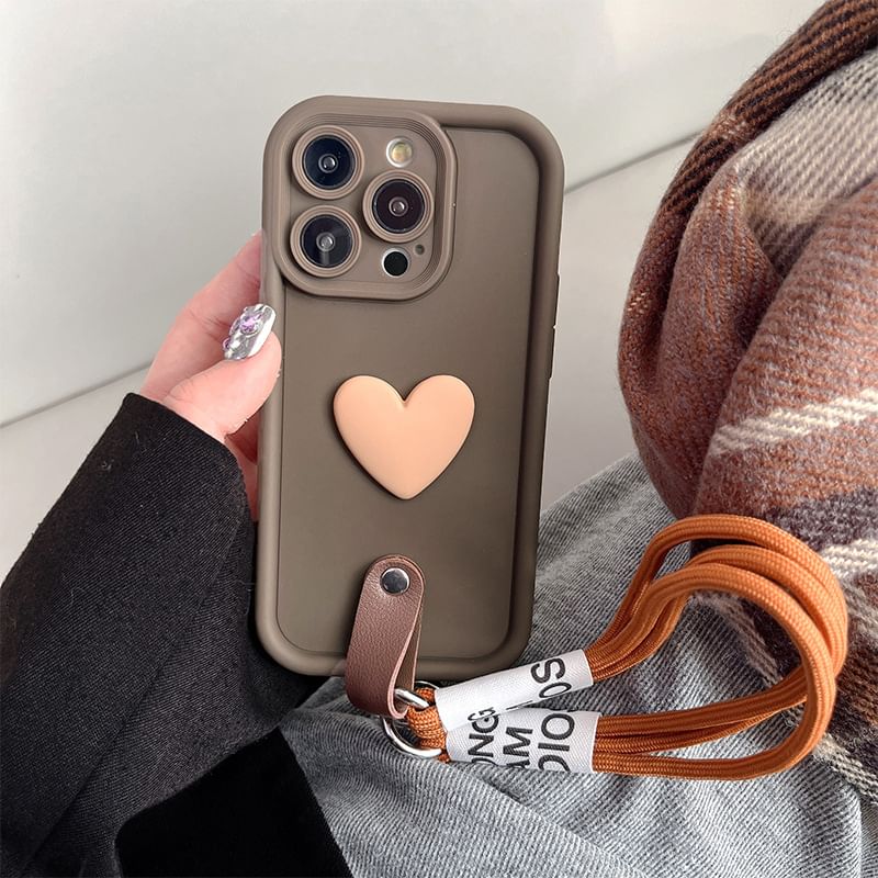 Case Lettering Strap Phone