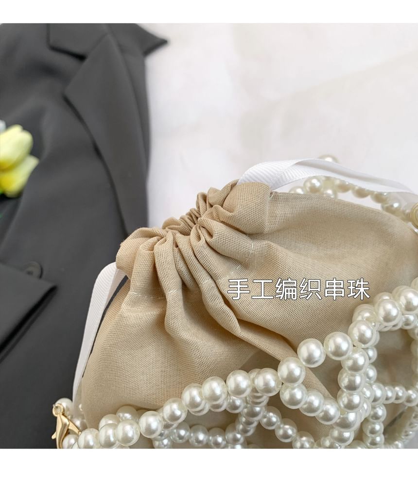 Designs) Crossbody Bag Faux Pearl (Various