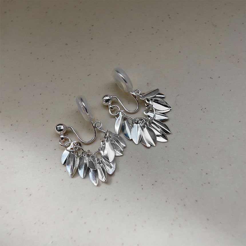 Leaf Earring Alloy Chandelier