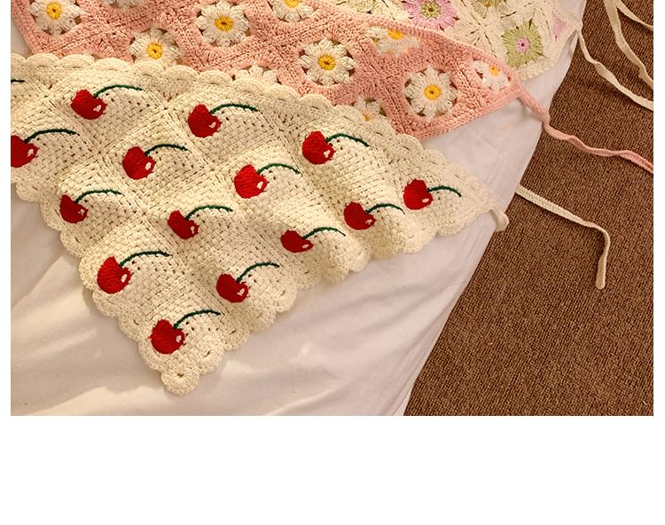 Scarf Designs) Embroidered Head (Various Triangle
