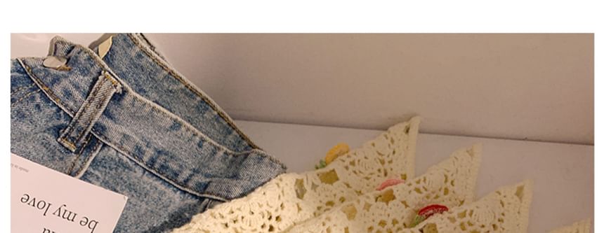 Scarf Designs) Embroidered Head (Various Triangle