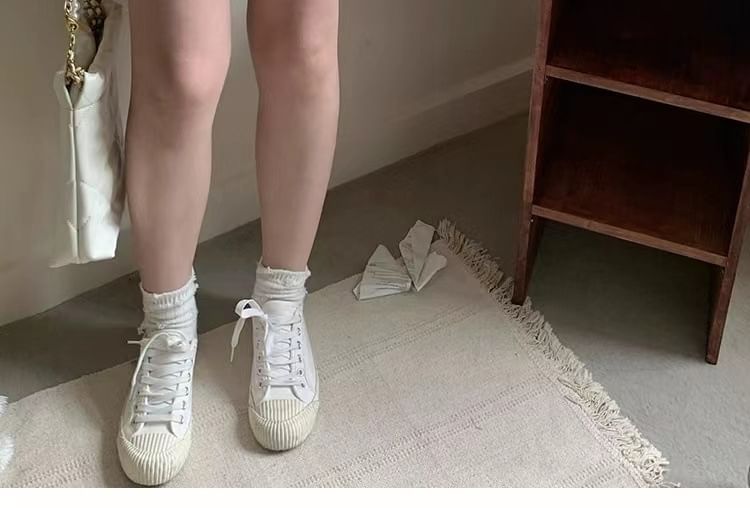 Skort High Plain Waist