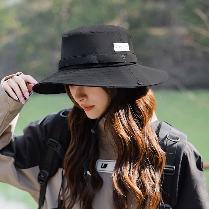 Boonie Lettering Hat Applique