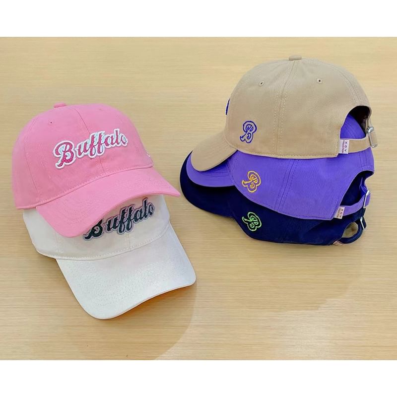 Cap Embroidered Lettering Baseball