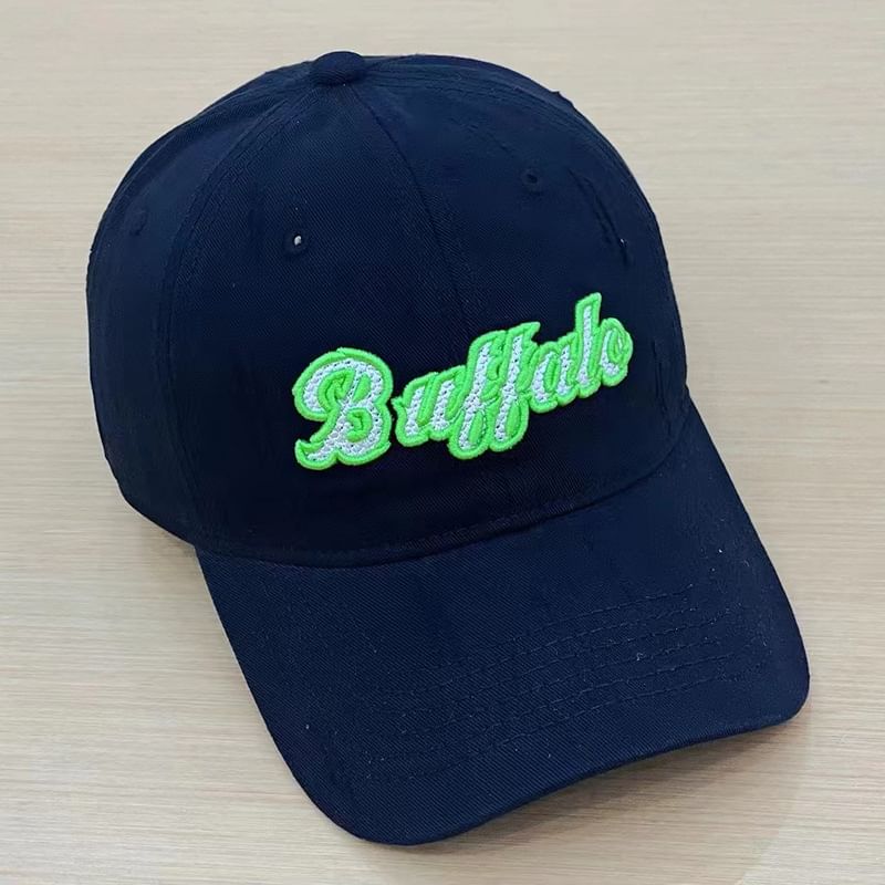 Cap Embroidered Lettering Baseball