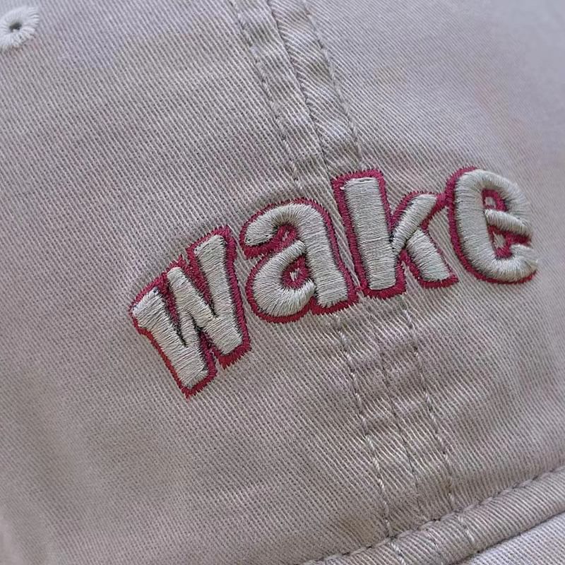 Baseball Lettering Cap Embroidered