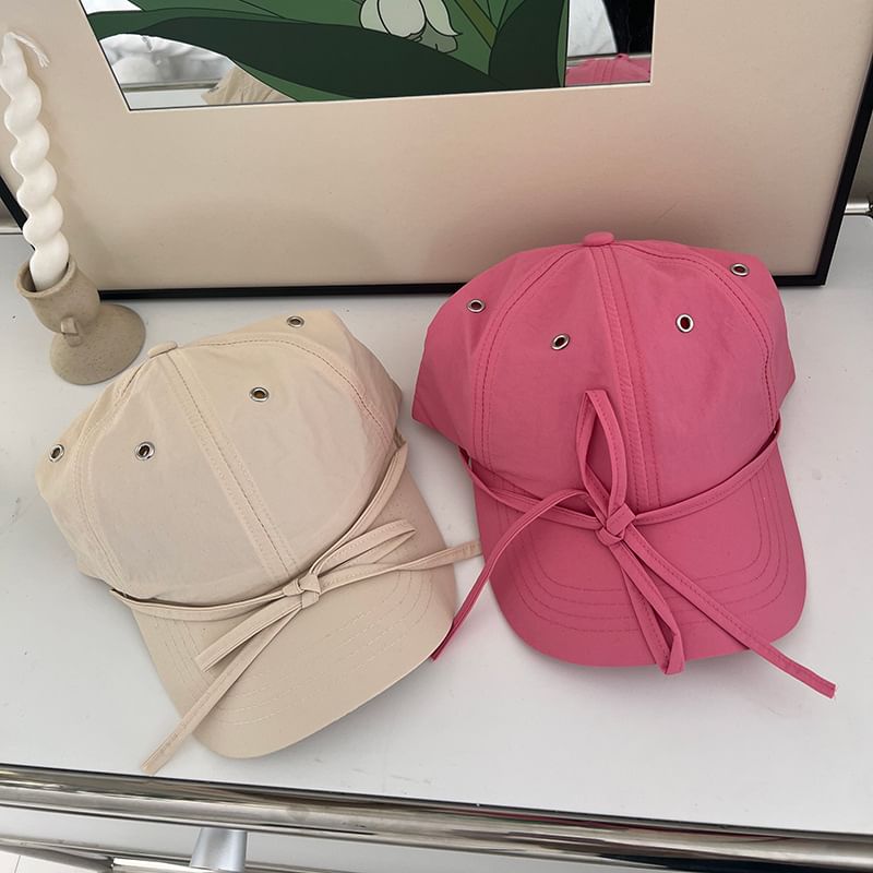 Baseball Bow Cap