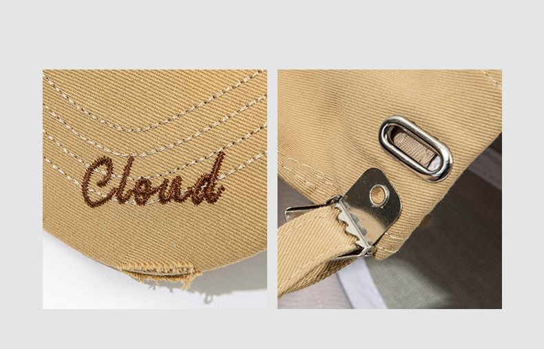 Cap Baseball Embroidered Lettering