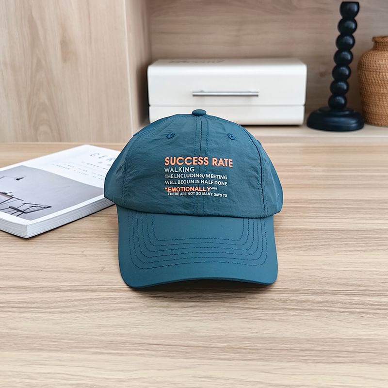 Baseball Embroidered Cap Lettering