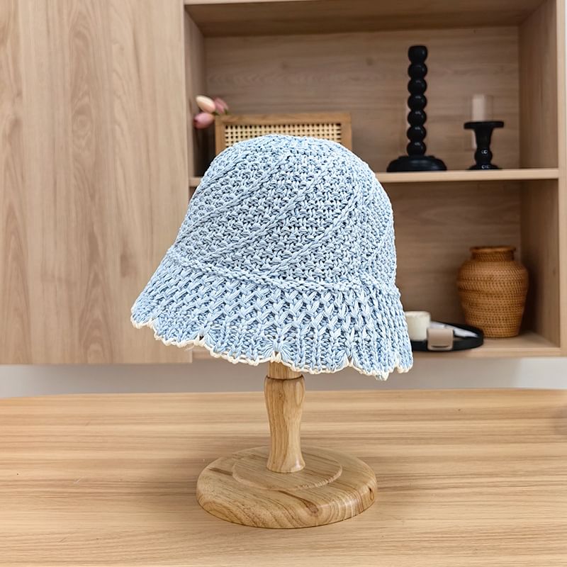 Woven Bucket Hat