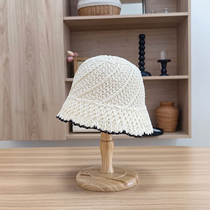 Woven Bucket Hat