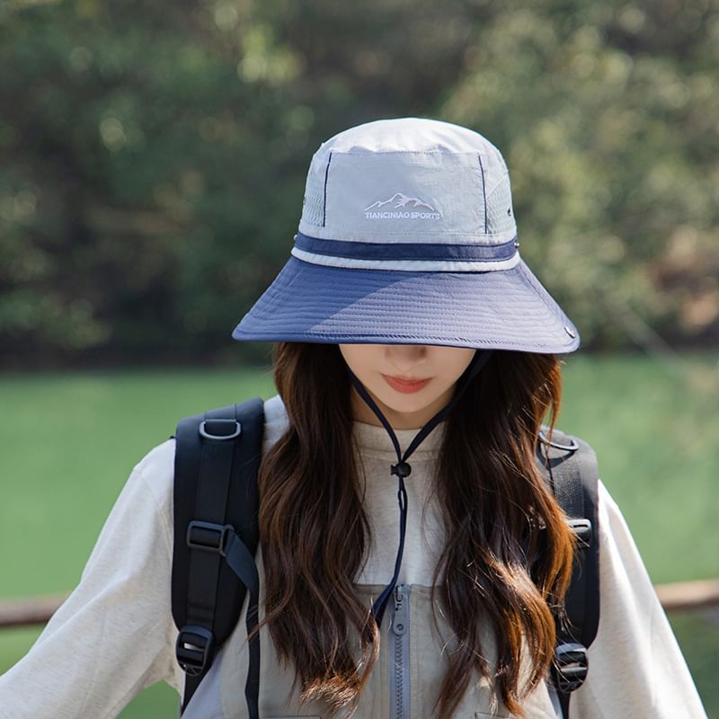 Embroidered Mountain Boonie Hat