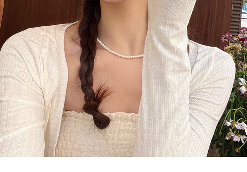 Eyelet Bucket Hat Knit