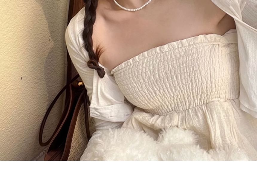 Eyelet Bucket Hat Knit