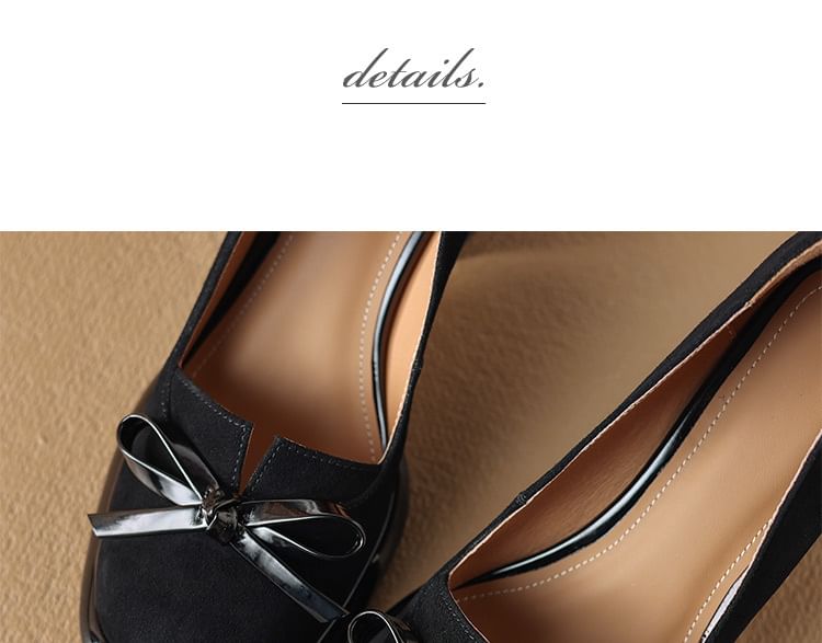 Bow Pumps Heel Block