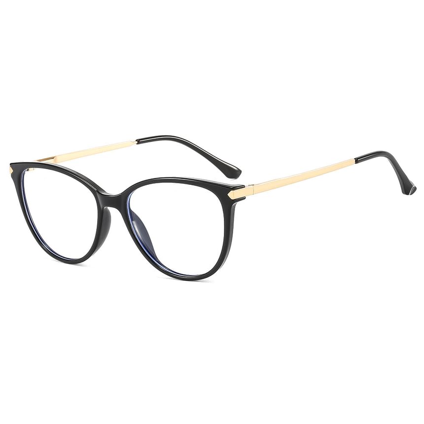 Light Round Blue Blocking Eyeglasses