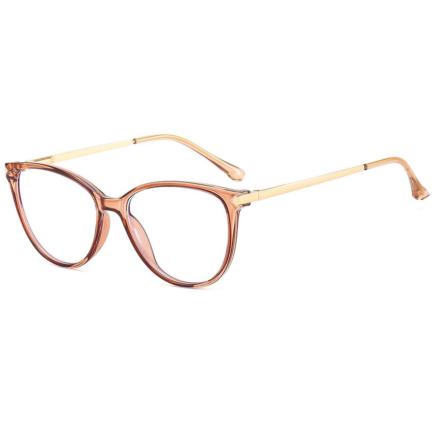Light Round Blue Blocking Eyeglasses