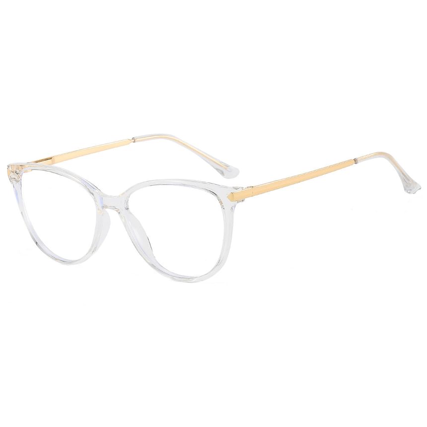 Light Round Blue Blocking Eyeglasses