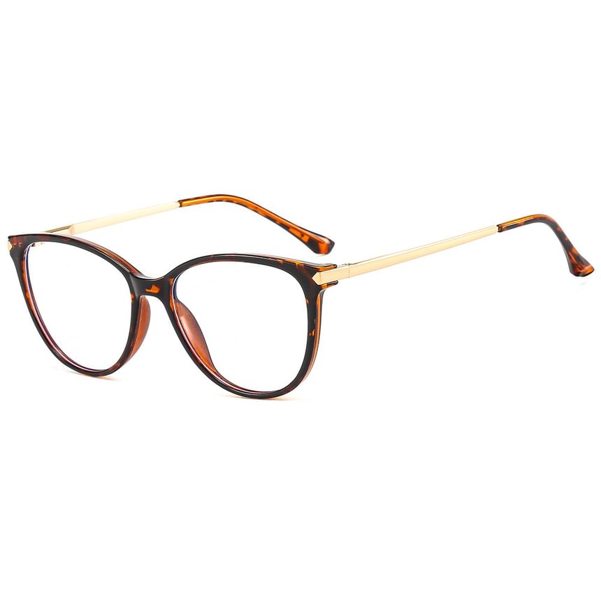 Light Round Blue Blocking Eyeglasses
