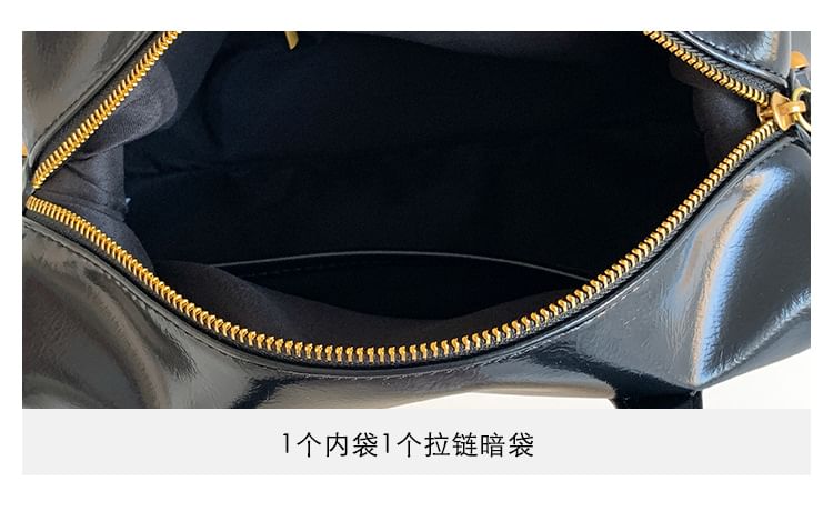 Faux Tote Leather Bag