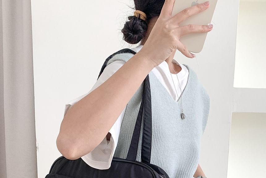 Tote Nylon Plain Bag