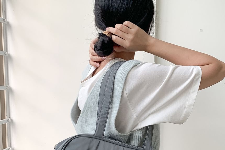 Tote Nylon Plain Bag