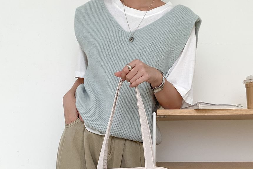 Tote Nylon Plain Bag