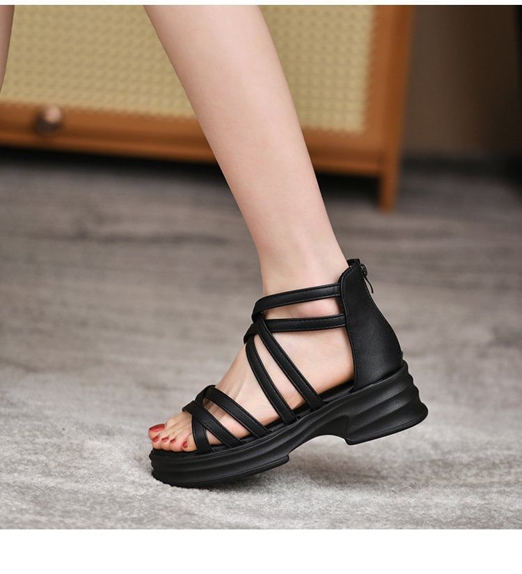 Platform Sandals Plain