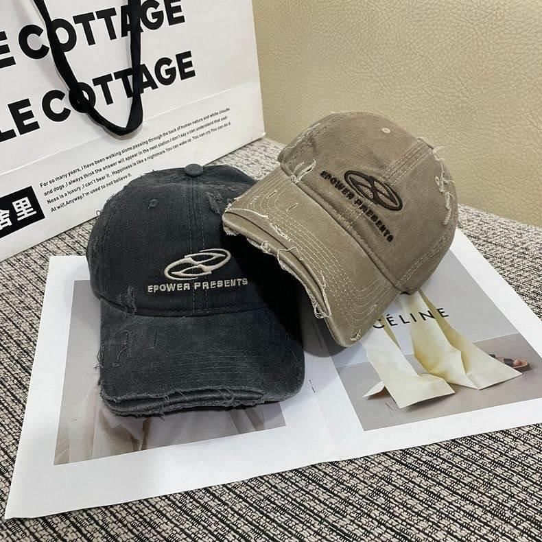 Baseball Distressed Embroidered Cap