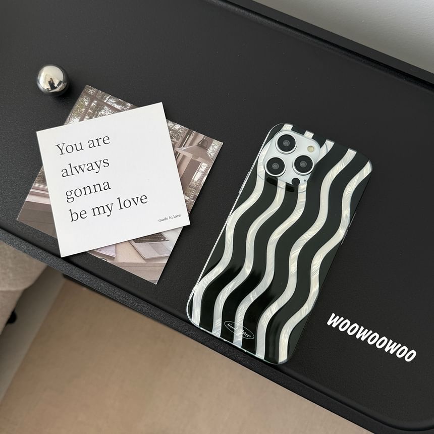 / Phone Case Heart Wavy