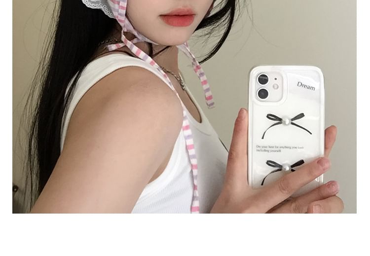 (Various Scarf Trim Designs) Triangle Lace Head