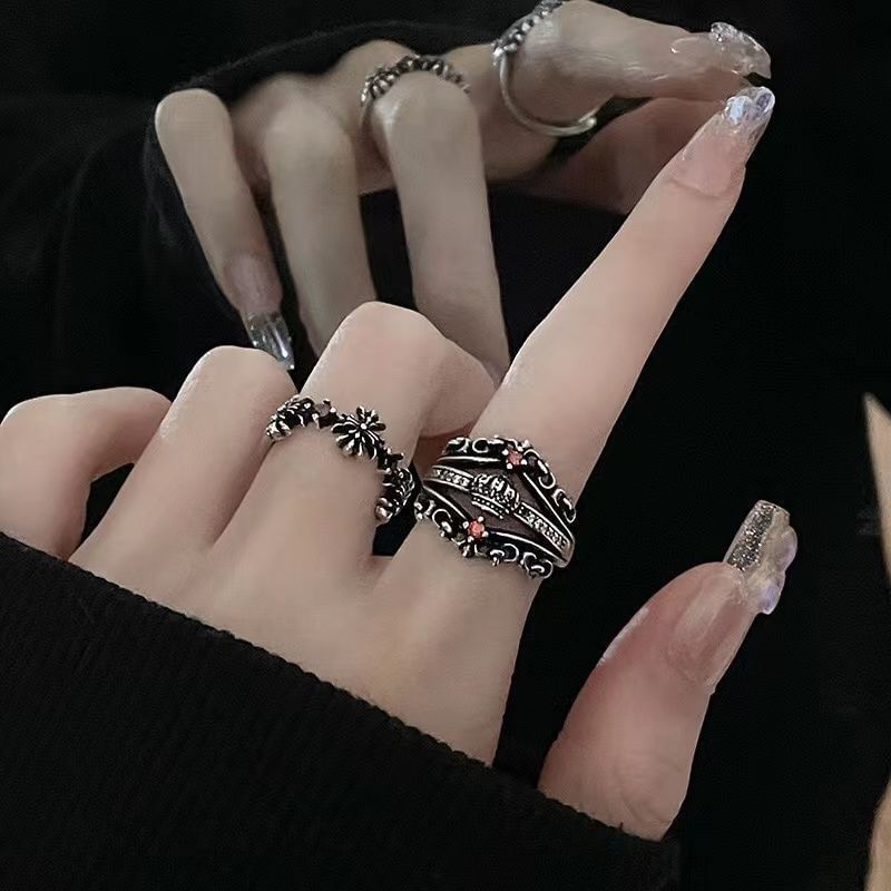 Alloy Ring Rhinestone
