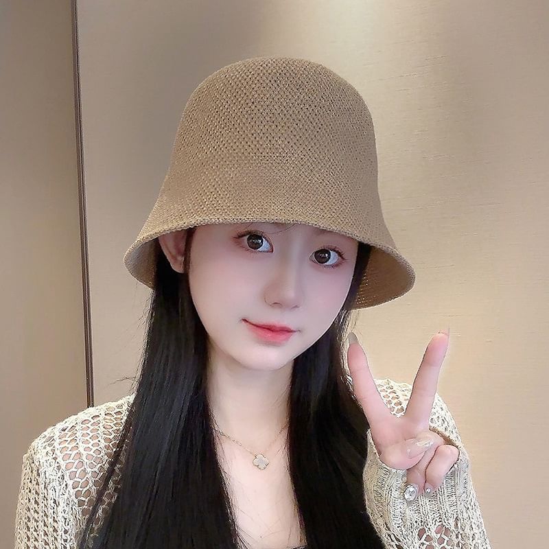 Bucket Hat Straw
