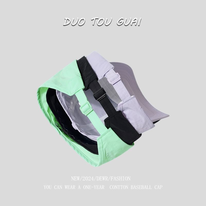 Cap Open Plain Top Baseball