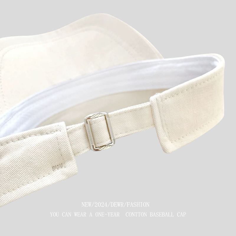 Visor Bow Embroidered Sun
