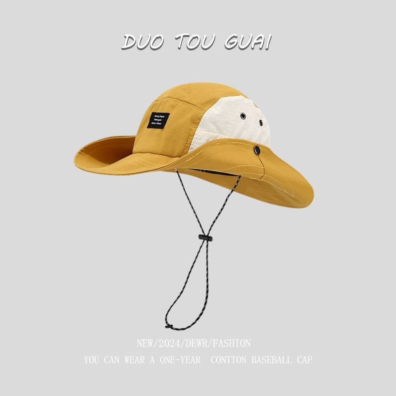 Bucket Two Applique Hat Tone