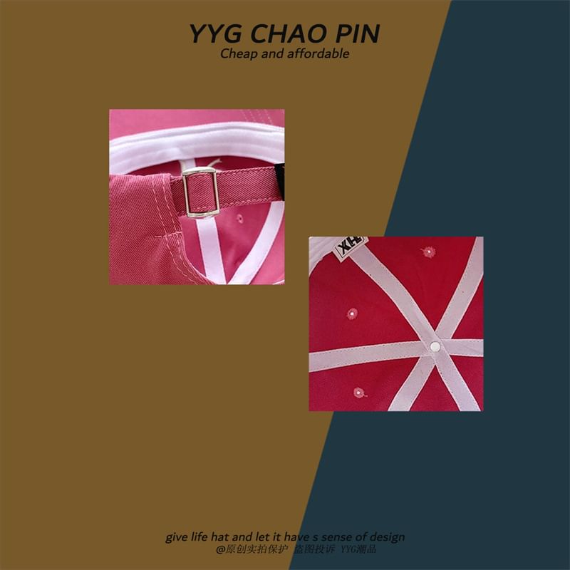 Cap Embroidered Baseball Bow