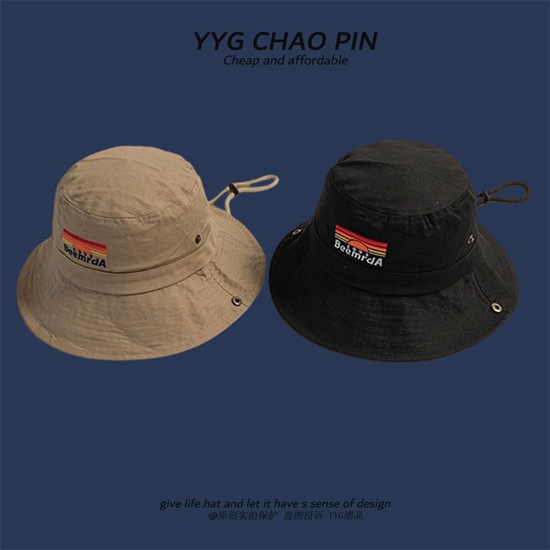 Hat Embroidered Lettering Boonie