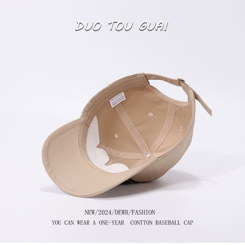 Embroidered Cap Lettering Baseball