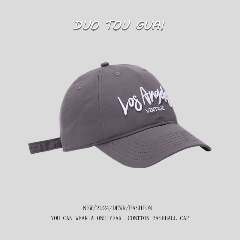 Embroidered Cap Lettering Baseball