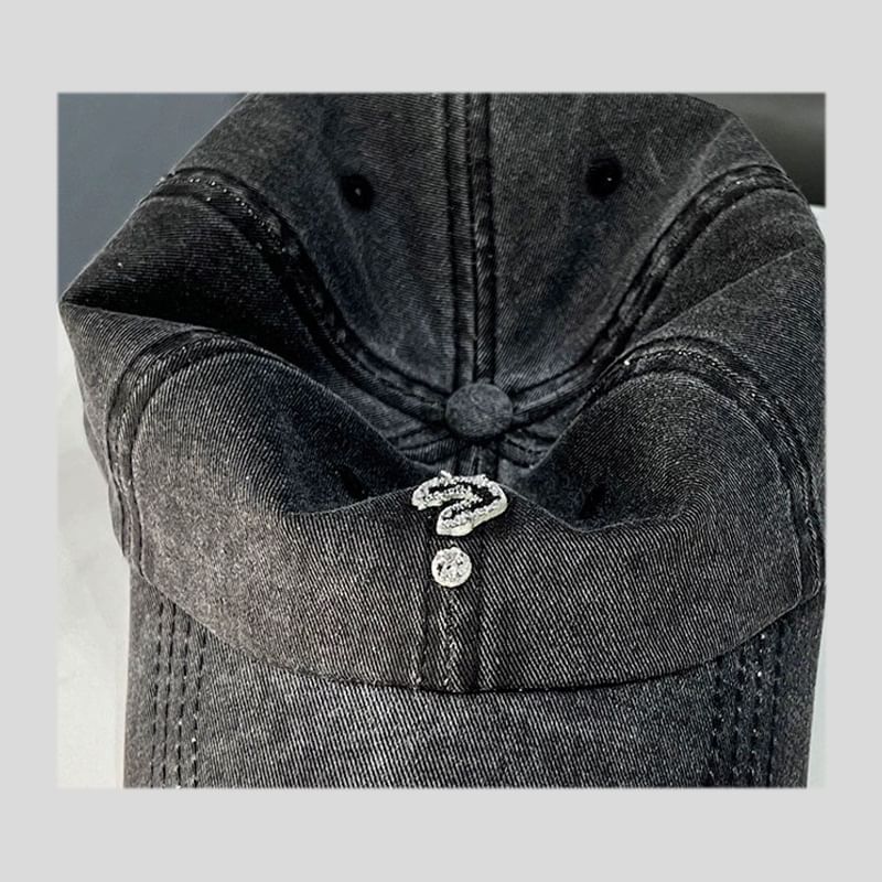 Baseball Mark Cap Distressed Question