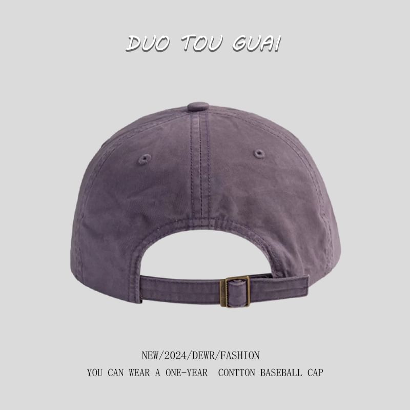 Embroidered Baseball Lettering Cap